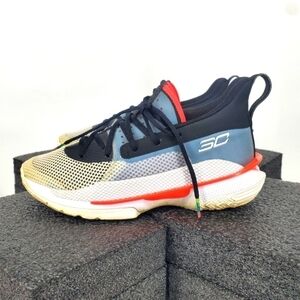 Under Armour Shoes 7 Youth 8.5 Women Hovr Curry 7 UNDRTD 3022113-100  Sneakers